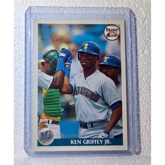 Ken Griffey Jr. 1991 Front Row MLB #7 Charter Member Baseball Card Mariners - Picture 1 of 2